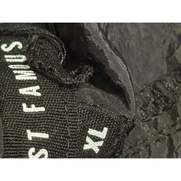 Almost Famous Sz  XL Black Parachute Pants Nylon Lightweight Relaxed Fit . NWT - Picture 11 of 12